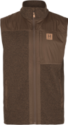 Härkila Kalix Fleece Waistcoat i dark earth, fleecevest til jakt