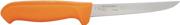 Morakniv Hunting Narrow Boning S utbeiningskniv i oransje og svart