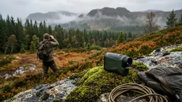 Avstandsmåler med laser til jakt