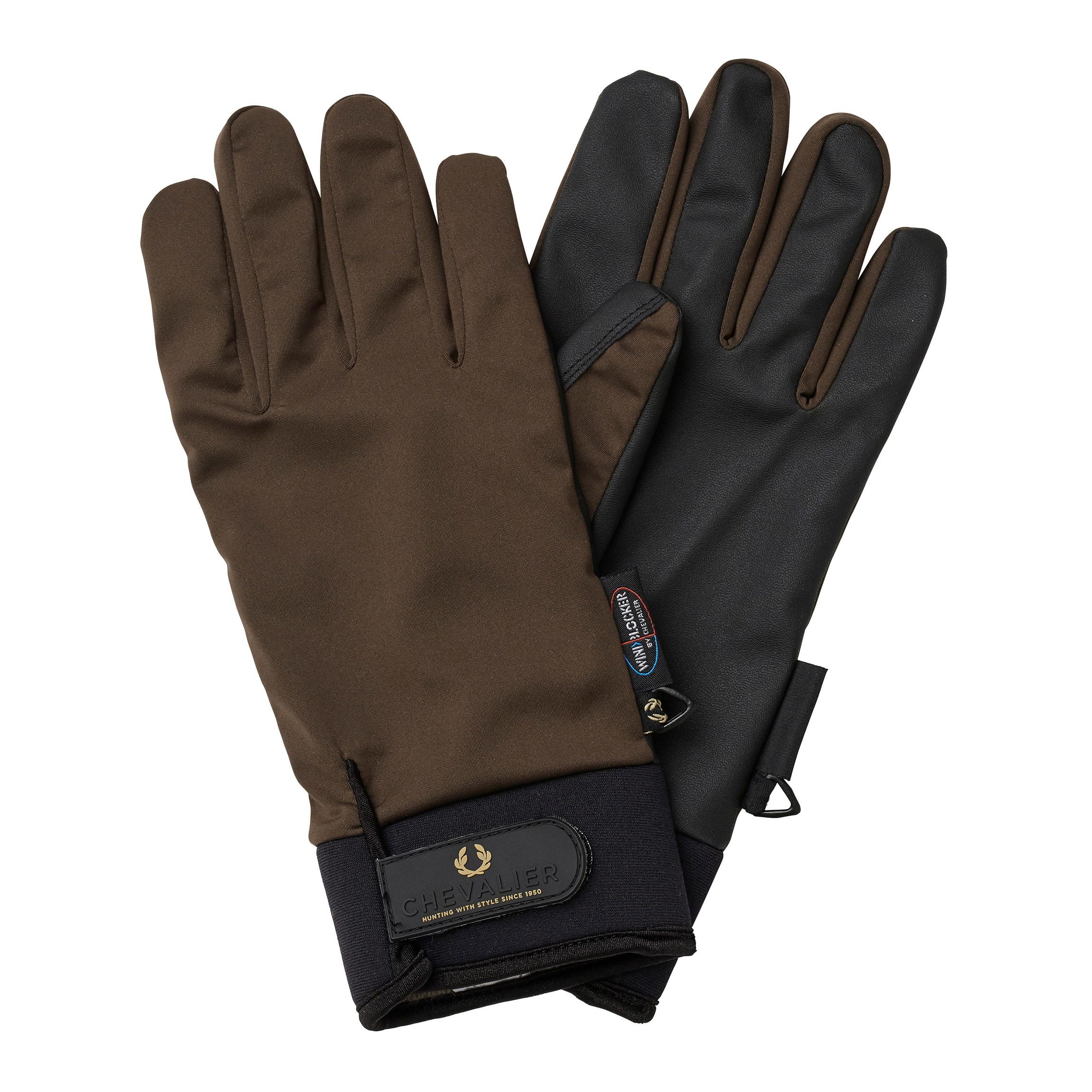 Chevalier Shooting Glove WB Warm Leather i brunt skinn