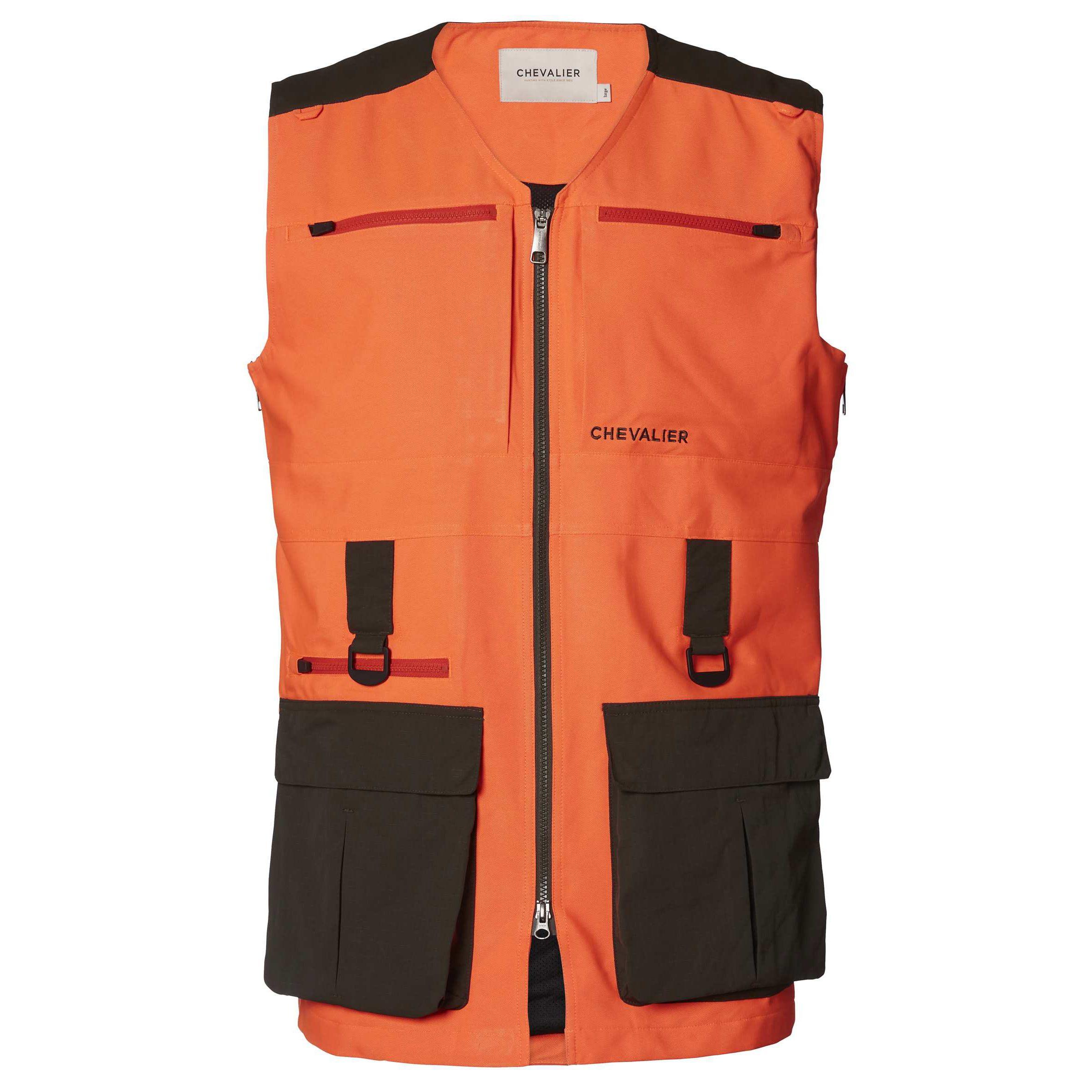 Chevalier Chase Doghandler Vest i High Vis Orange, signalvest for hundeførere