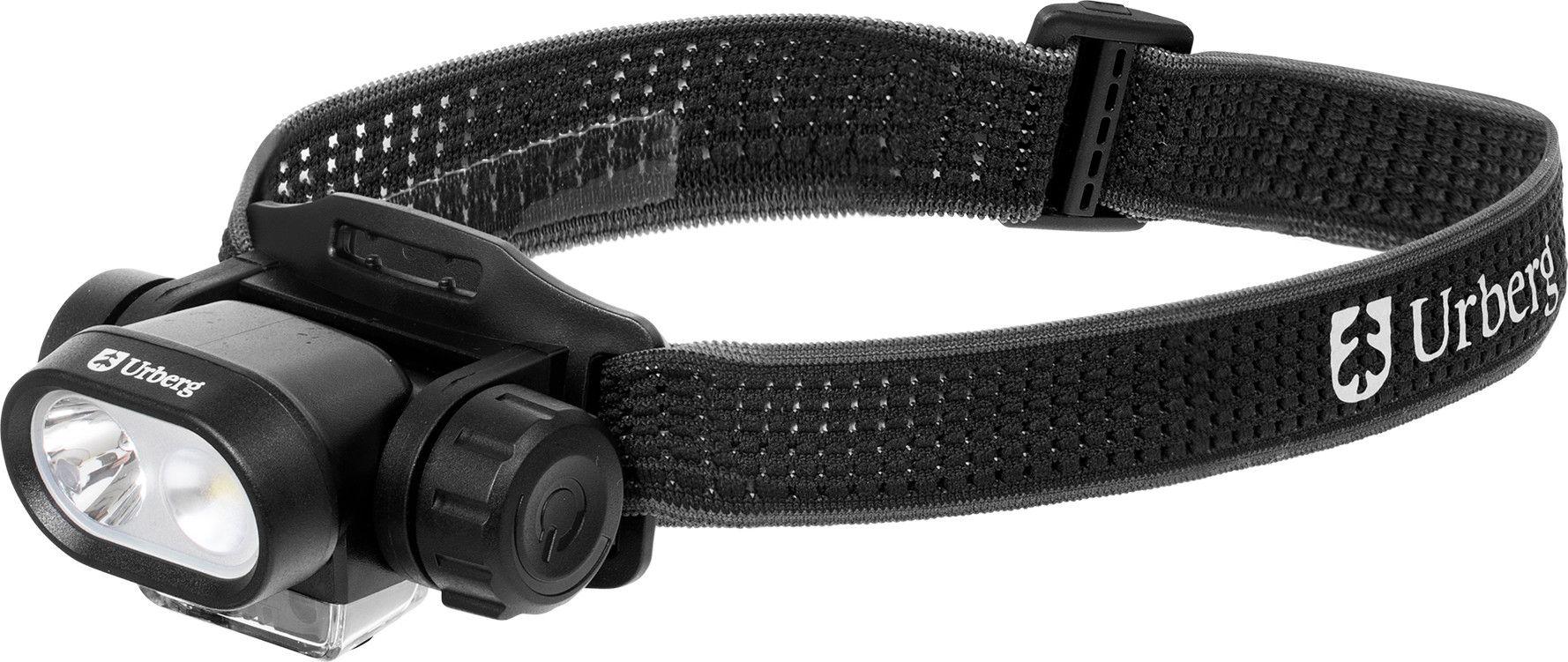 Urberg Headlamp Cree 570 hodelykt med hvit og rød LED