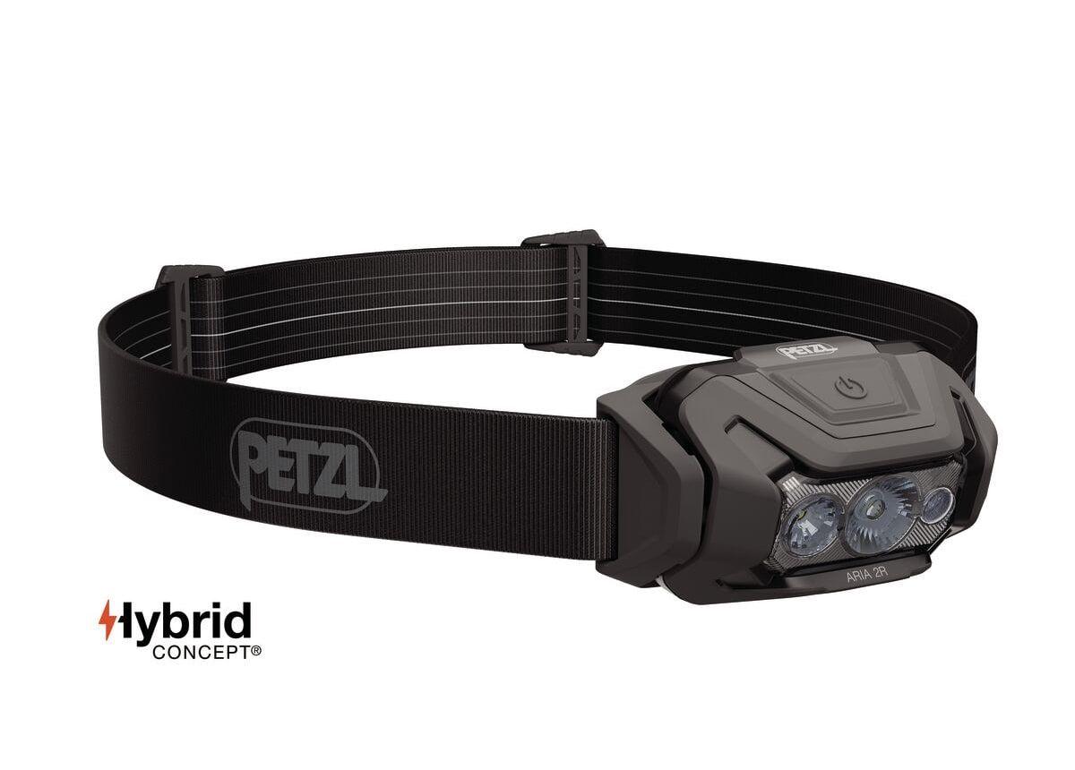 Petzl Aria 2 RGB hodelykt med rødt, grønt og blått lys til jakt