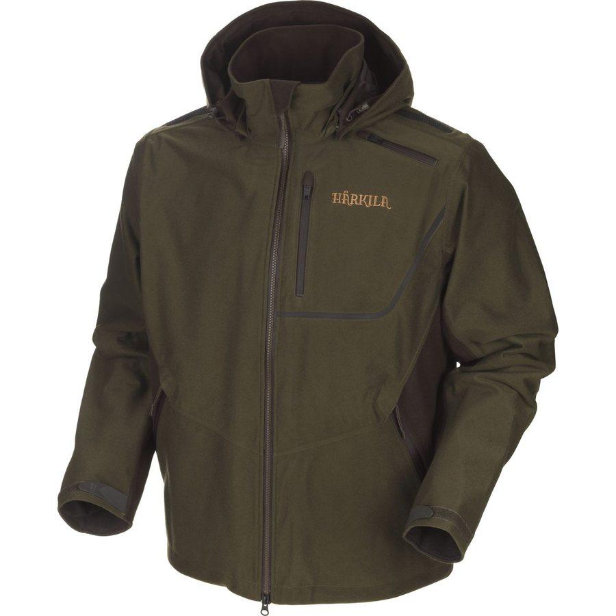 Härkila Mountain Hunter jaktjakke i Hunting Green og Shadow Brown