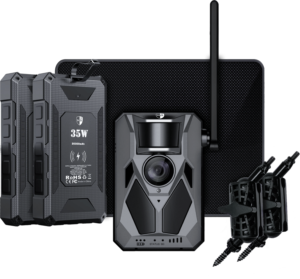 Nordic Gamekeeper Apex Max viltkamera med powerpack